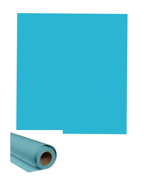 Studio Baggrund Papir 2,72m x ca 8m Blue